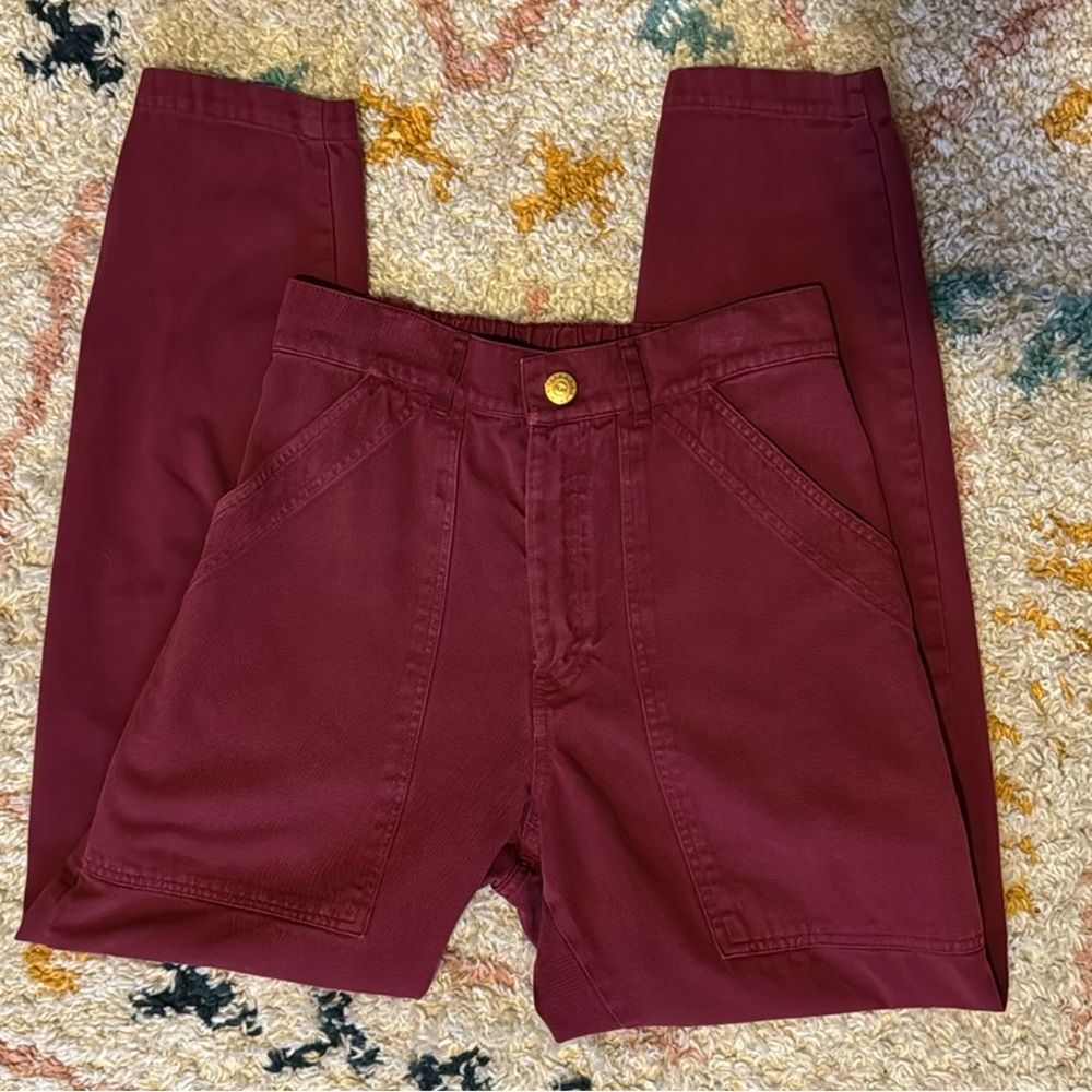 Big Bud Press Pencil Pants - Cranberry